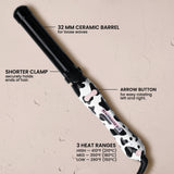 Beachwaver®B1.25 Wavy West - Black