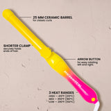 Beachwaver B1 Neon - Malibu Sunrise