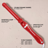 Beachwaver®B1 Glitter - Red