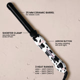 Beachwaver®B1 Wavy West - Black