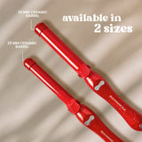 Beachwaver®B1.25 - Red Glitter