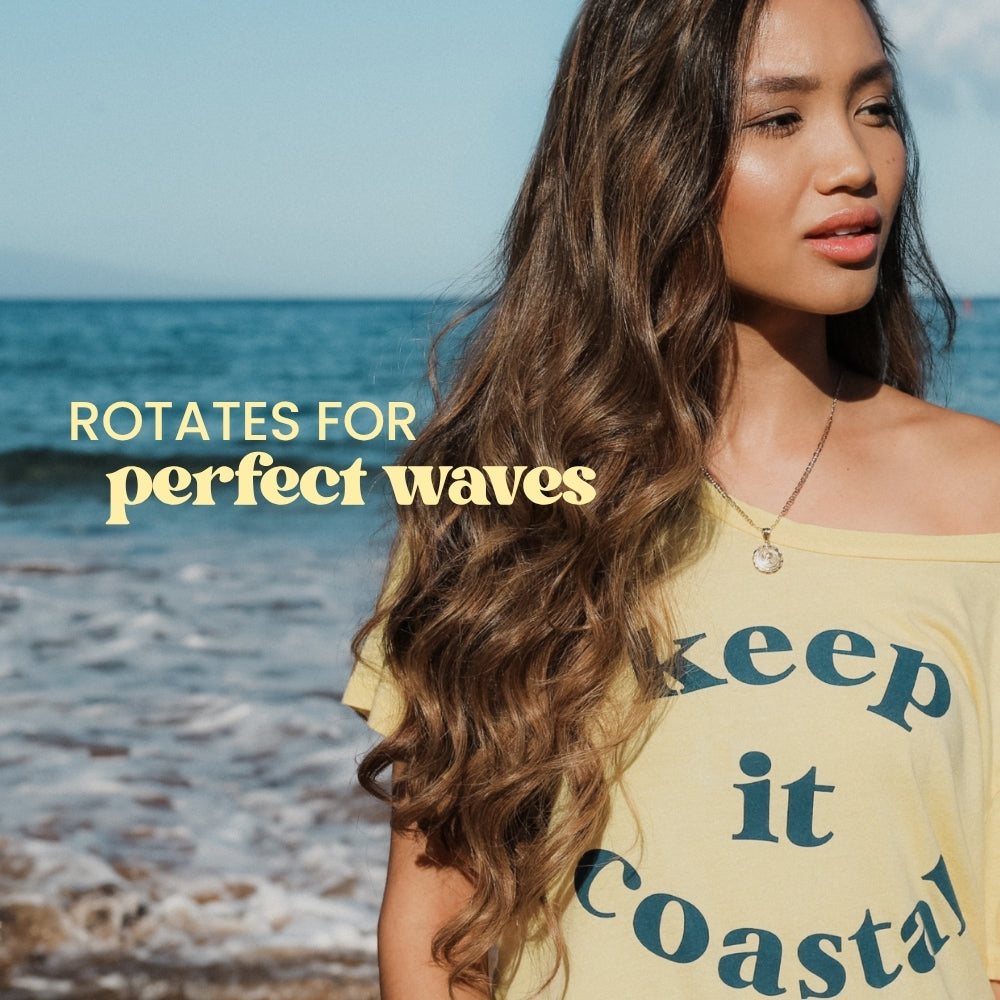Beachwaver®B1.25 Pretty Pastels - Sage – Beachwaver UK display picture 2