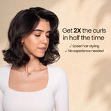 Get 2X the curls in half the time