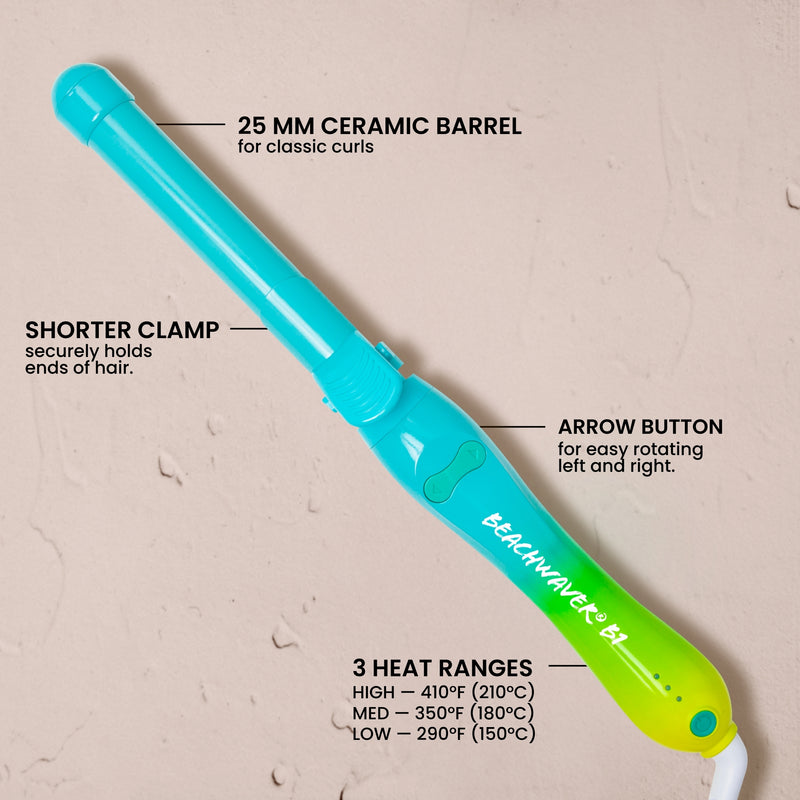 Beachwaver B1 Neon - Ocean Ombre