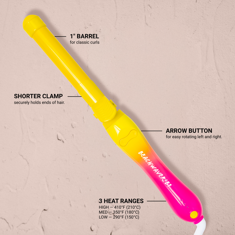Beachwaver B1 Neon - Malibu Sunrise