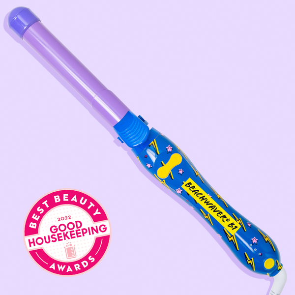 Electric Sky Neon B1 Rotating Curling Iron by BEACHWAVER