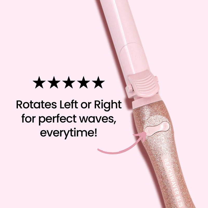 Beachwaver®B1.25 - Pink Glitter