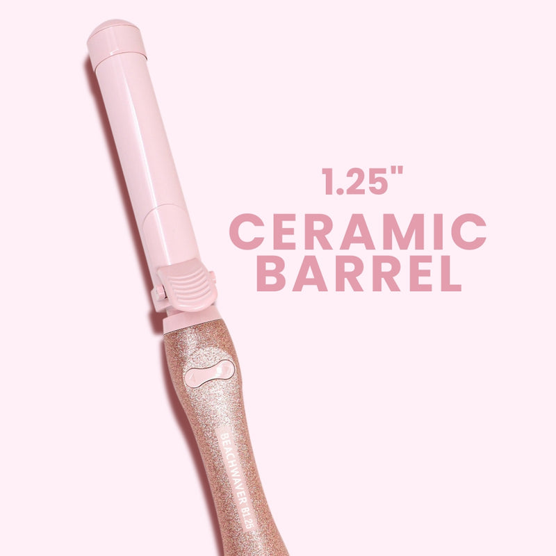 Beachwaver®B1.25 - Pink Glitter