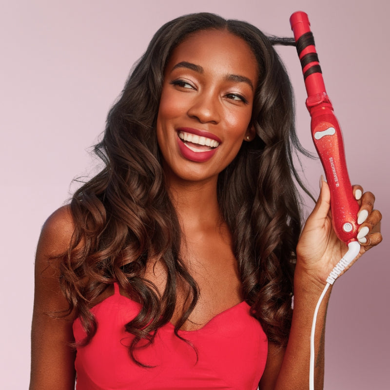 Beachwaver®B1.25 - Red Glitter